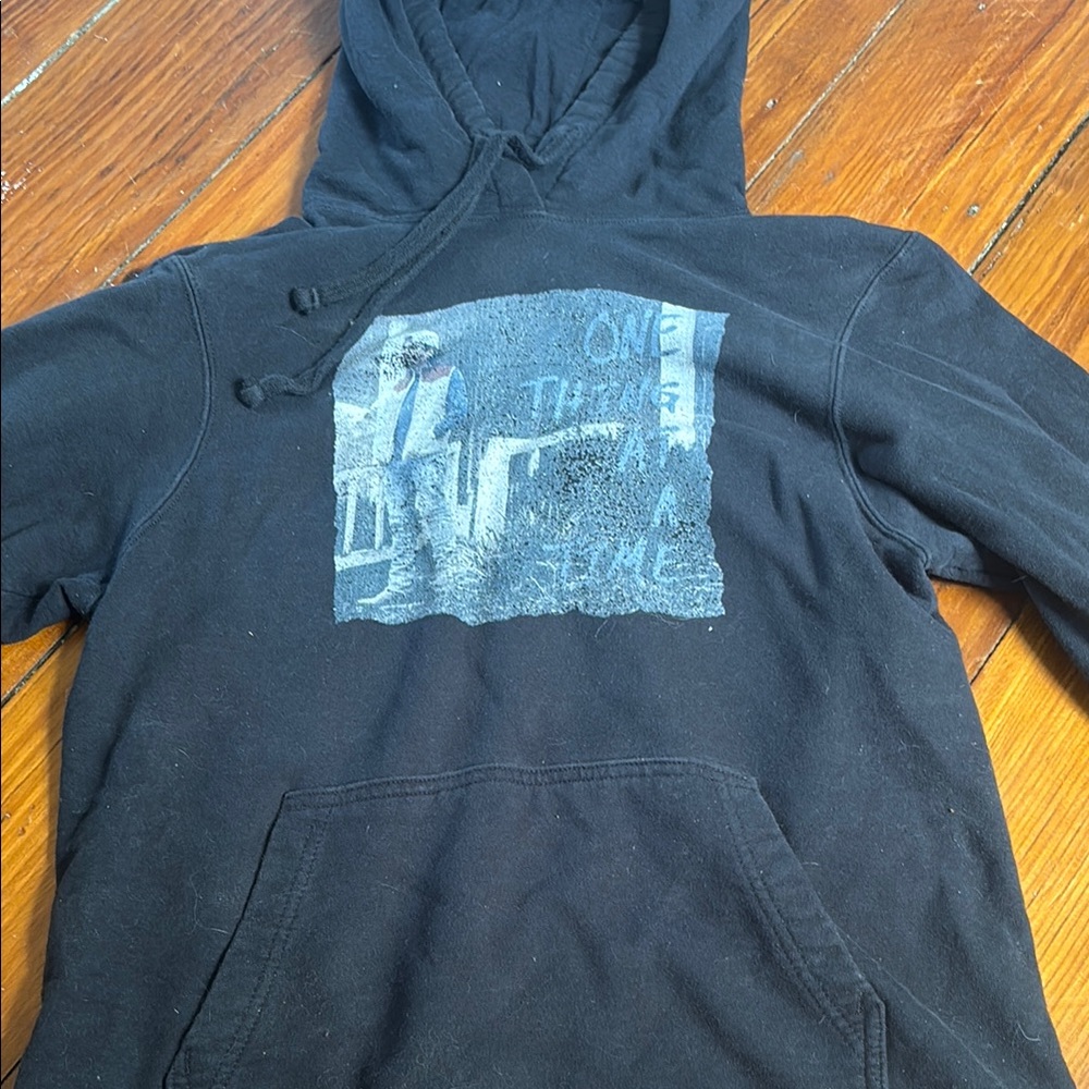 Port and Company Black Graphic Sweatshirt